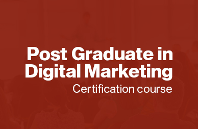 Post Graduate in Digital Marketing